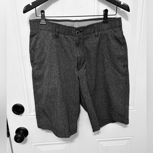 Under Armour Charcoal Flat Front Shorts